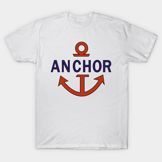 Luffy Anchor T-Shirt by ipinations